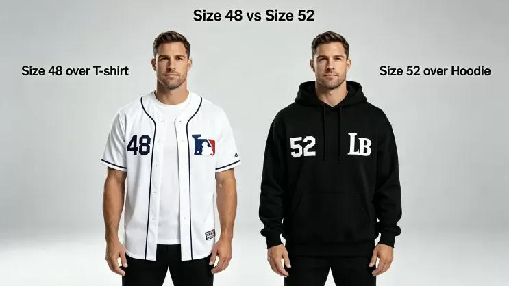 MLB Jersey Size Chart 48: Finding Your Perfect Men's Large