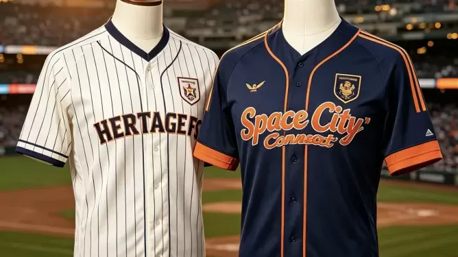Houston Astros Jersey History: From Rainbows to Space City
