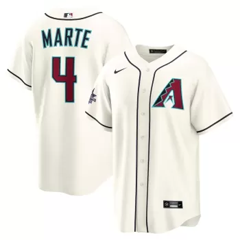 Men's Arizona Diamondbacks Ketel Marte Nike Cream 2025 MLB All-Star Game Home Replica Player Jersey Men's Arizona Diamondbacks Ketel Marte Nike Cream 2025 MLB All-Star Game Home Replica Player Jersey