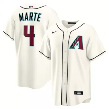 Men's Arizona Diamondbacks Ketel Marte Nike Cream Home Replica Jersey Men's Arizona Diamondbacks Ketel Marte Nike Cream Home Replica Jersey