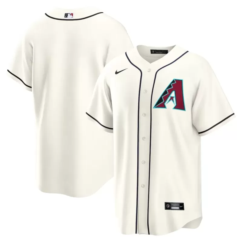 Men's Arizona Diamondbacks Nike Cream Home Replica Jersey Men's Arizona Diamondbacks Nike Cream Home Replica Jersey