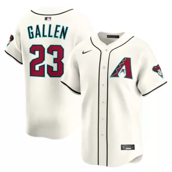 Men's Arizona Diamondbacks Zac Gallen Nike Cream Home Limited Player Jersey