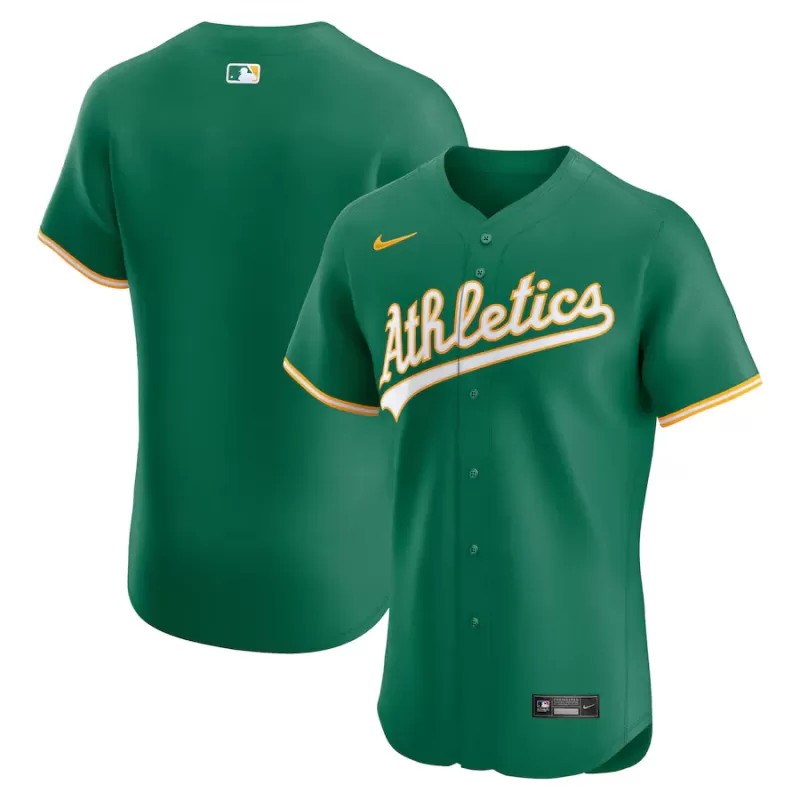 Men's Athletics Nike Kelly Green Alternate Elite Jersey Men's Athletics Nike Kelly Green Alternate Elite Jersey