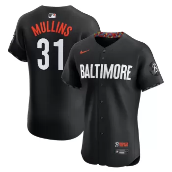 Men's Baltimore Orioles Cedric Mullins Nike Black City Connect Elite Player Jersey Men's Baltimore Orioles Cedric Mullins Nike Black City Connect Elite Player Jersey