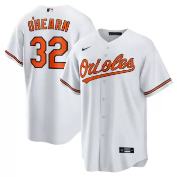 Men's Baltimore Orioles Ryan O'Hearn Nike White Home Replica Jersey Men's Baltimore Orioles Ryan O'Hearn Nike White Home Replica Jersey