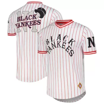 Men's Black Yankees Stitches White V-Neck Jersey Men's Black Yankees Stitches White V-Neck Jersey