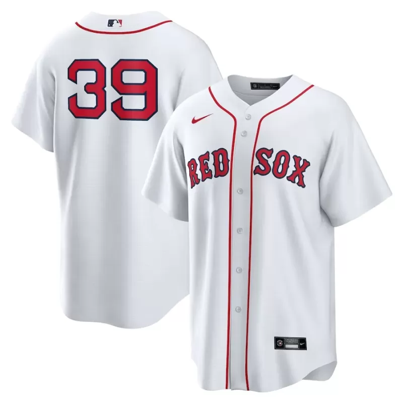 Men's Boston Red Sox Marcelo Mayer Nike White Home Replica Jersey Men's Boston Red Sox Marcelo Mayer Nike White Home Replica Jersey