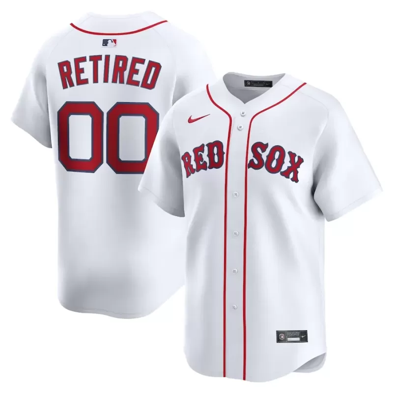 Men's Boston Red Sox Nike White Home Limited Pick-A-Player Retired Roster Jersey Men's Boston Red Sox Nike White Home Limited Pick-A-Player Retired Roster Jersey