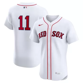 Men's Boston Red Sox Rafael Devers Nike White Home Elite Jersey