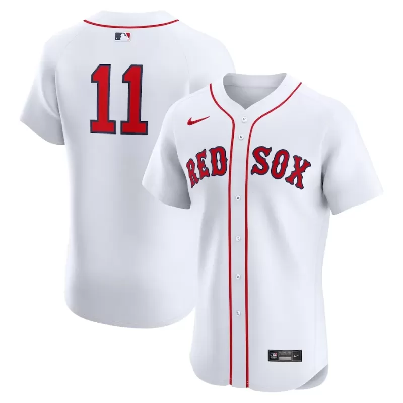 Men's Boston Red Sox Rafael Devers Nike White Home Elite Player Jersey Men's Boston Red Sox Rafael Devers Nike White Home Elite Player Jersey