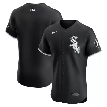 Men's Chicago White Sox Nike Black Alternate 2 Elite Jersey Men's Chicago White Sox Nike Black Alternate 2 Elite Jersey