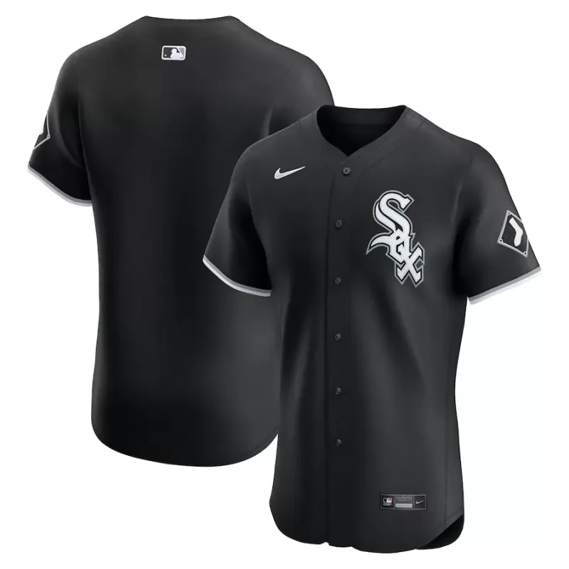 Men's Chicago White Sox Nike Black Alternate 2 Elite Jersey Men's Chicago White Sox Nike Black Alternate 2 Elite Jersey