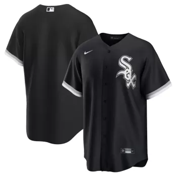 Men's Chicago White Sox Nike Black Alternate Replica Team Jersey Men's Chicago White Sox Nike Black Alternate Replica Team Jersey