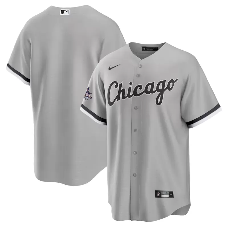 Men's Chicago White Sox Nike Gray 2025 MLB All-Star Game Away Replica Jersey Men's Chicago White Sox Nike Gray 2025 MLB All-Star Game Away Replica Jersey