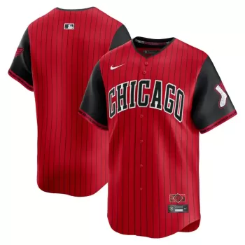 Men's Chicago White Sox Nike Red/Black 2025 City Connect Limited Jersey Men's Chicago White Sox Nike Red/Black 2025 City Connect Limited Jersey
