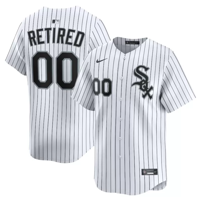 Men's Chicago White Sox Nike White Home Limited Pick-A-Player Retired Roster Jersey Men's Chicago White Sox Nike White Home Limited Pick-A-Player Retired Roster Jersey
