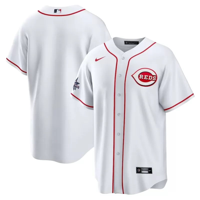 Men's Cincinnati Reds Nike White 2025 MLB All-Star Game Home Replica Jersey Men's Cincinnati Reds Nike White 2025 MLB All-Star Game Home Replica Jersey