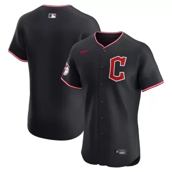 Men's Cleveland Guardians Nike Navy Elite Jersey Men's Cleveland Guardians Nike Navy Elite Jersey
