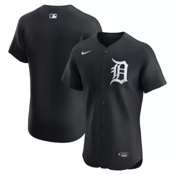 Men's Detroit Tigers Nike Navy Alternate 2 Elite Jersey Men's Detroit Tigers Nike Navy Alternate 2 Elite Jersey