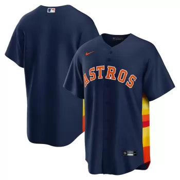 Men's Houston Astros Nike Navy Alternate Replica Team Jersey Men's Houston Astros Nike Navy Alternate Replica Team Jersey