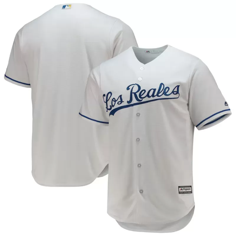 Men's Kansas City Royals Majestic White Team Official Jersey Men's Kansas City Royals Majestic White Team Official Jersey