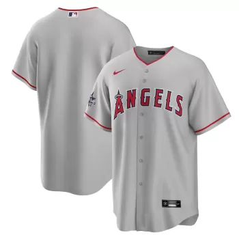 Men's Los Angeles Angels Nike Gray 2025 MLB All-Star Game Away Replica Jersey