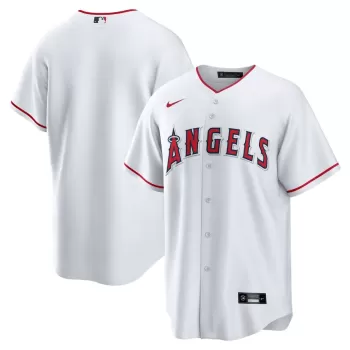 Men's Los Angeles Angels Nike White Home Blank Replica Jersey Men's Los Angeles Angels Nike White Home Blank Replica Jersey