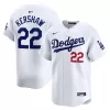 Men's Los Angeles Dodgers Clayton Kershaw Nike White Home Limited Player Jersey Men's Los Angeles Dodgers Clayton Kershaw Nike White Home Limited Player Jersey