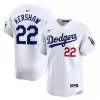 Men's Los Angeles Dodgers Clayton Kershaw Nike White Home Limited Player Jersey Men's Los Angeles Dodgers Clayton Kershaw Nike White Home Limited Player Jersey