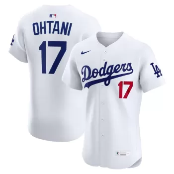 Men's Los Angeles Dodgers Shohei Ohtani Nike White Home Elite Jersey Men's Los Angeles Dodgers Shohei Ohtani Nike White Home Elite Jersey