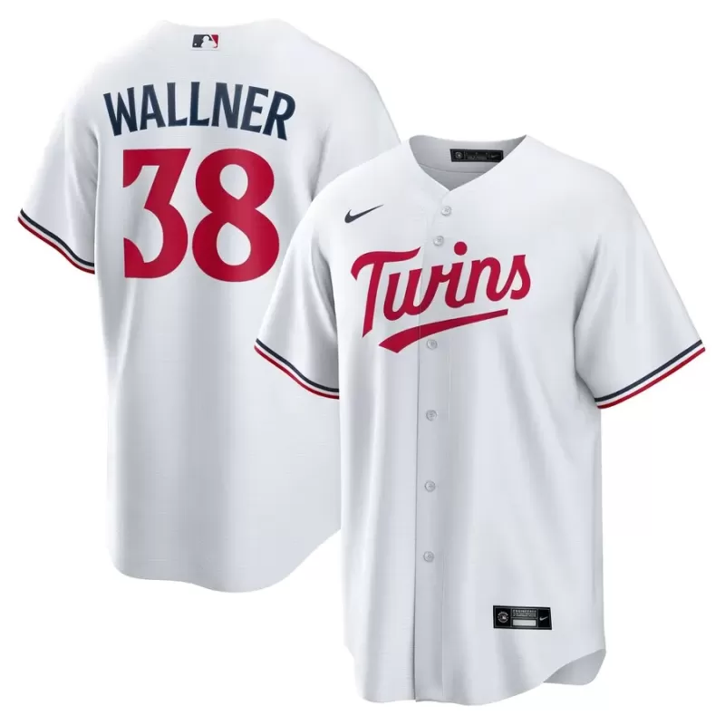 Men's Minnesota Twins Matt Wallner Nike White Home Replica Jersey Men's Minnesota Twins Matt Wallner Nike White Home Replica Jersey