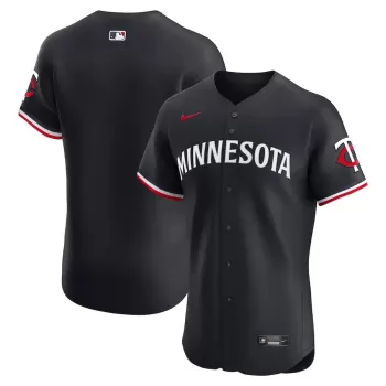 Men's Minnesota Twins Nike Navy Alternate 2 Elite Jersey