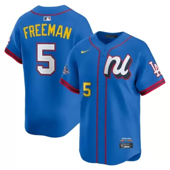 Men's National League Freddie Freeman Nike Blue 2025 All-Star Edition Limited Player Jersey Men's National League Freddie Freeman Nike Blue 2025 All-Star Edition Limited Player Jersey