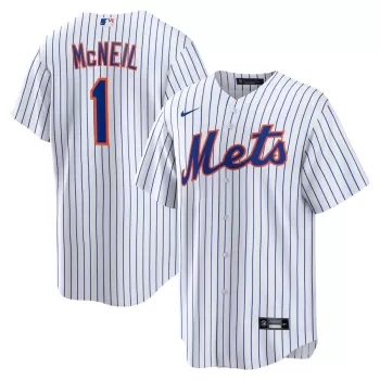Men's New York Mets Jeff McNeil Nike White Home Replica Player Jersey Men's New York Mets Jeff McNeil Nike White Home Replica Player Jersey