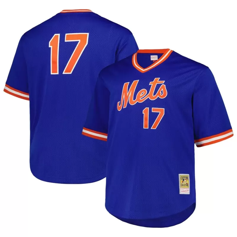 Men's New York Mets Keith Hernandez Mitchell & Ness Royal 1986 Cooperstown Collection Mesh Pullover Jersey Men's New York Mets Keith Hernandez Mitchell & Ness Royal 1986 Cooperstown Collection Mesh Pullover Jersey