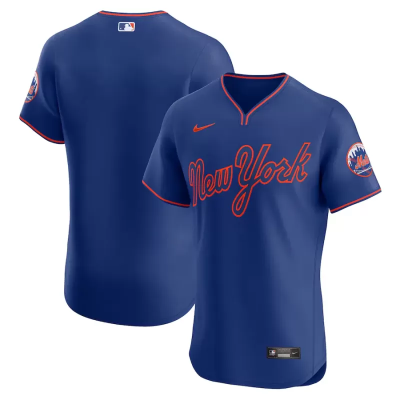 Men's New York Mets Nike Royal Alternate 2 Elite Jersey Men's New York Mets Nike Royal Alternate 2 Elite Jersey