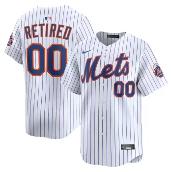 Men's New York Mets Nike White Home Limited Pick-A-Player Retired Roster Jersey Men's New York Mets Nike White Home Limited Pick-A-Player Retired Roster Jersey