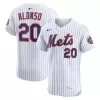 Men's New York Mets Pete Alonso Nike White Home Elite Player Jersey Men's New York Mets Pete Alonso Nike White Home Elite Player Jersey