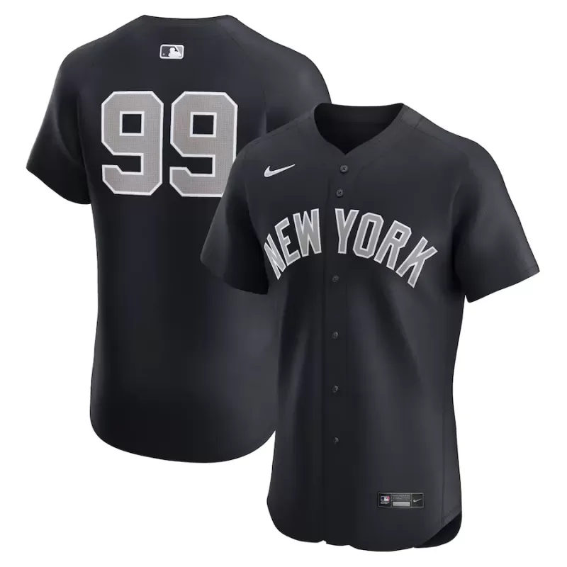 Men's New York Yankees Aaron Judge Nike Navy Alternate 1 Elite Player Jersey