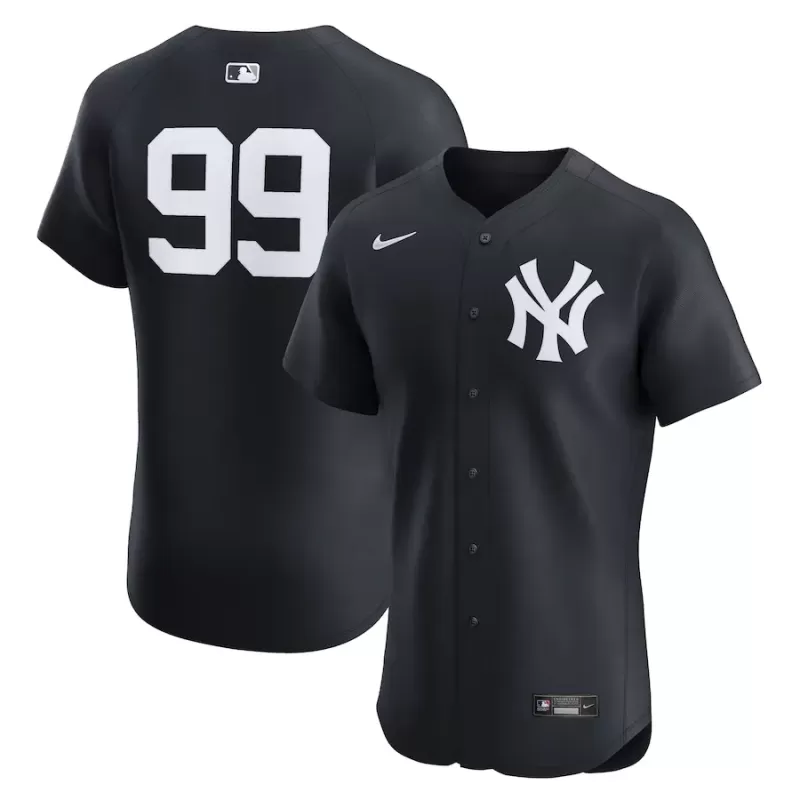 Men's New York Yankees Aaron Judge Nike Navy Alternate 2 Elite Jersey Men's New York Yankees Aaron Judge Nike Navy Alternate 2 Elite Jersey