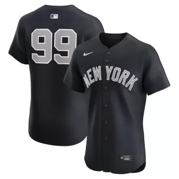 Men's New York Yankees Aaron Judge Nike Navy Alternate Elite Jersey