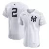 Men's New York Yankees Derek Jeter Nike White Home Elite Player Jersey