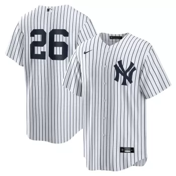 Men's New York Yankees DJ LeMahieu Nike White Home Replica Player Name Jersey Men's New York Yankees DJ LeMahieu Nike White Home Replica Player Name Jersey