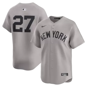 Men's New York Yankees Giancarlo Stanton Nike Gray Road Limited Player Jersey Men's New York Yankees Giancarlo Stanton Nike Gray Road Limited Player Jersey