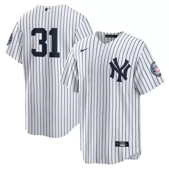 Men's New York Yankees Ichiro Suzuki Nike White 2025 Baseball Hall of Fame Name & Number Retired Replica Jersey Men's New York Yankees Ichiro Suzuki Nike White 2025 Baseball Hall of Fame Name & Number Retired Replica Jersey