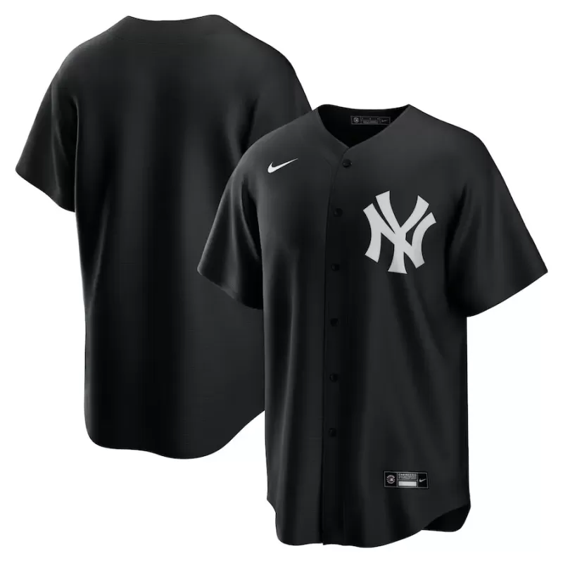 Men's New York Yankees Nike Black Lights Out Replica Jersey Men's New York Yankees Nike Black Lights Out Replica Jersey