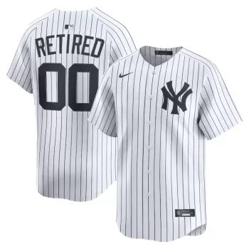 Men's New York Yankees Nike White Home Limited Pick-A-Player Retired Roster Jersey Men's New York Yankees Nike White Home Limited Pick-A-Player Retired Roster Jersey