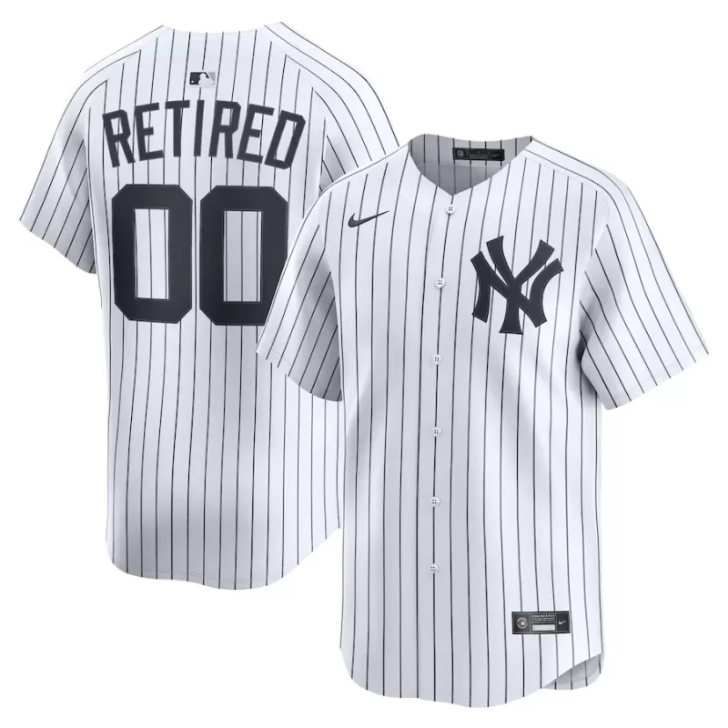 Men's New York Yankees Nike White Home Limited Pick-A-Player Retired Roster Jersey Men's New York Yankees Nike White Home Limited Pick-A-Player Retired Roster Jersey