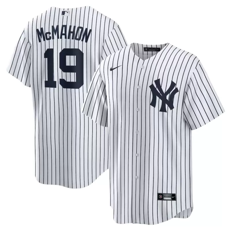 Men's New York Yankees Ryan McMahon Nike White Home Replica Jersey Men's New York Yankees Ryan McMahon Nike White Home Replica Jersey