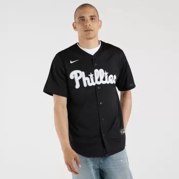 Men's Philadelphia Phillies Bryce Harper Nike Black Lights Out Replica Player Jersey Men's Philadelphia Phillies Bryce Harper Nike Black Lights Out Replica Player Jersey